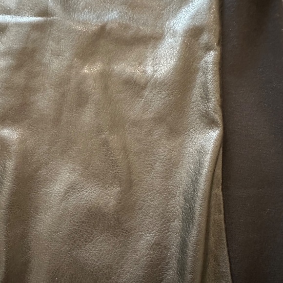 FREE PEOPLE FAUX LEATHER BODYCON TANK DRESS - SIZE M - Picture 6 of 6